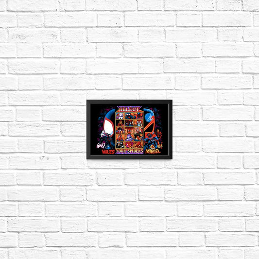 Clash of Spiders - Posters & Prints