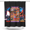 Clash of Spiders - Shower Curtain