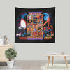 Clash of Spiders - Wall Tapestry