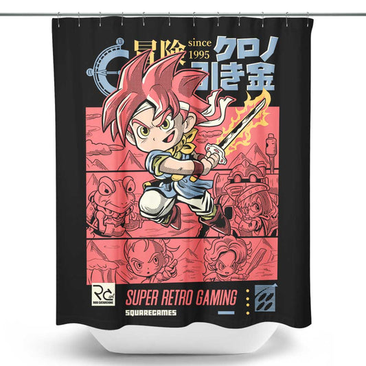 Classic Chrono - Shower Curtain