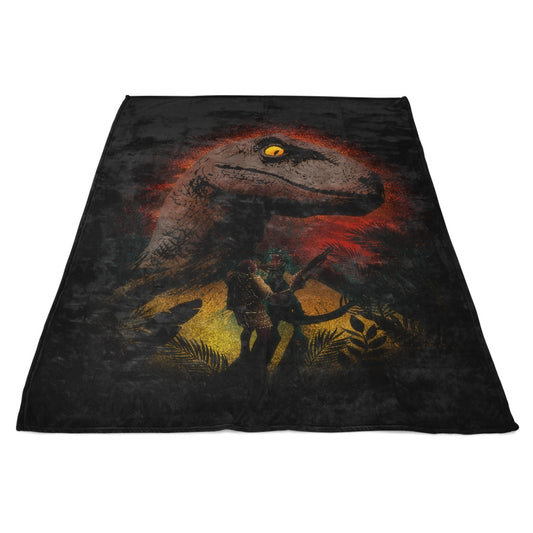Clever Silhouette - Fleece Blanket