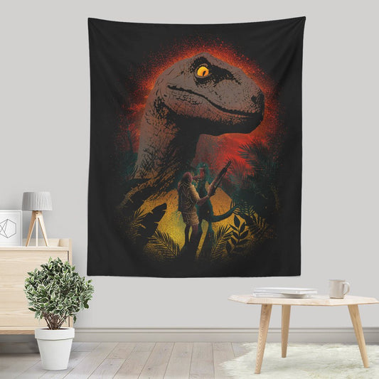 Clever Silhouette - Wall Tapestry