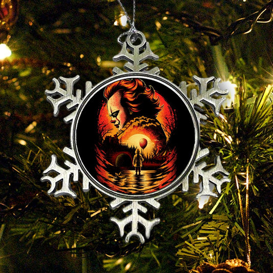 Clown Beneath the Moon - Ornament