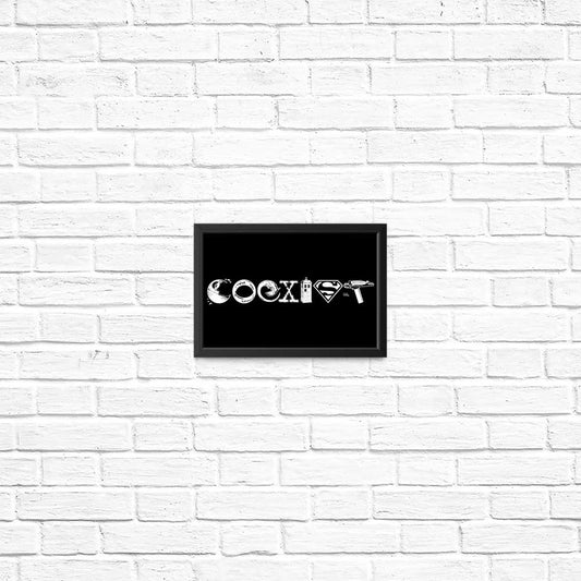 Coexist - Posters & Prints