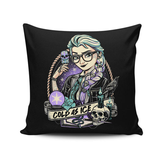 Cold as Ice - Throw Pillow
