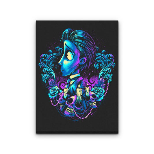 Colorful Groom - Canvas Print