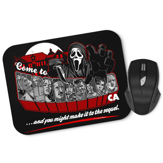 Come to Woodsboro - Mousepad