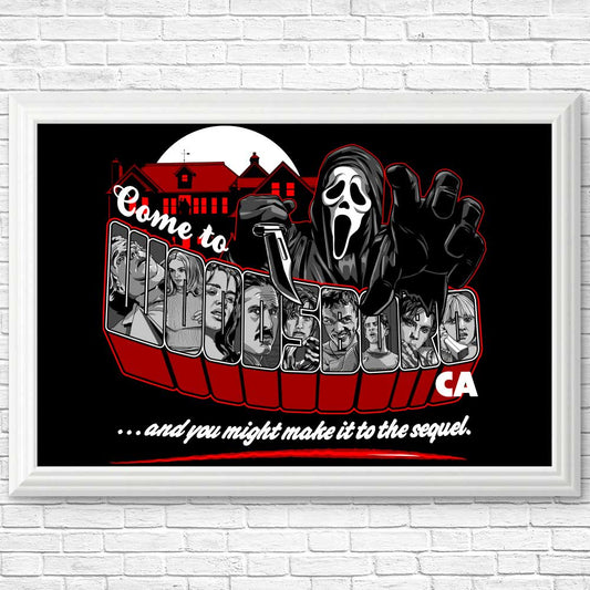 Come to Woodsboro - Posters & Prints