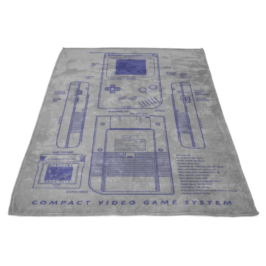 Compact Gaming - Fleece Blanket
