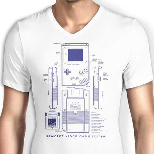 Compact Gaming - Men's V-Neck