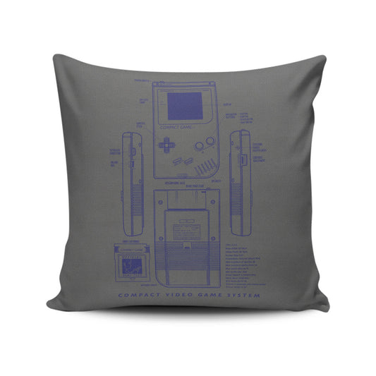 Compact Gaming - Throw Pillow