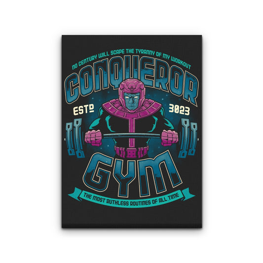 Conqueror Gym - Canvas Print