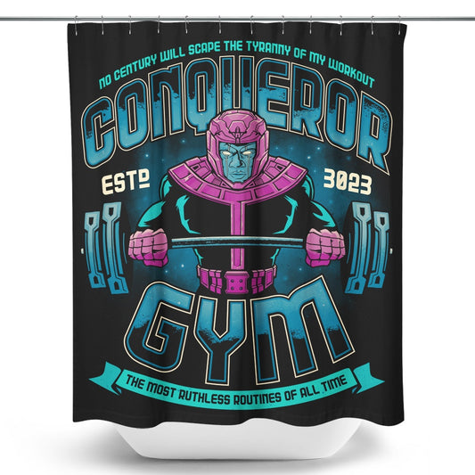 Conqueror Gym - Shower Curtain