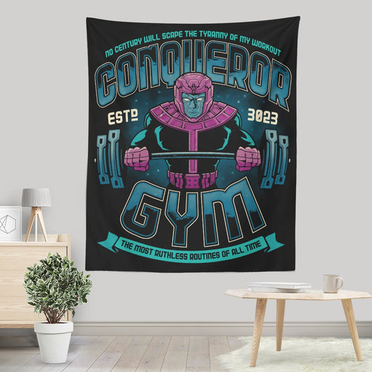 Conqueror Gym - Wall Tapestry