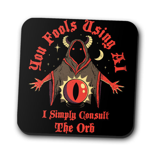 Consult the Orb - Coasters