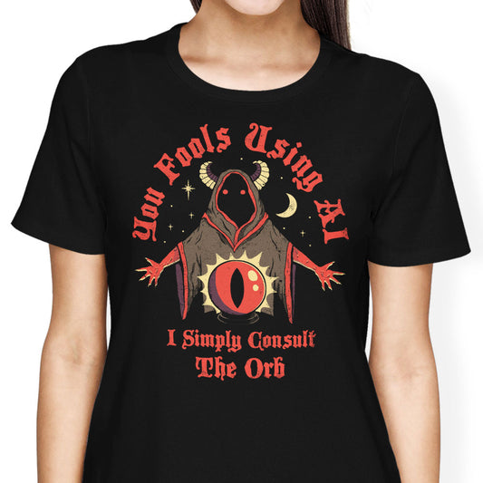 Consult the Orb - Women's Apparel