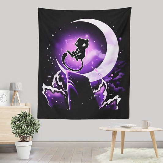 Cosmic Moon - Wall Tapestry