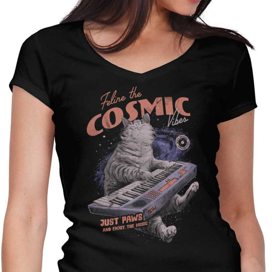 Cosmic Vibes - Women's V-Neck