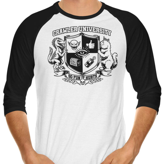 Crawler U - 3/4 Sleeve Raglan T-Shirt