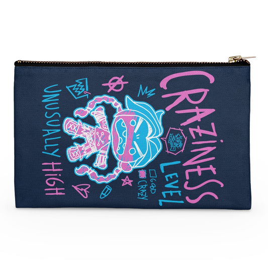 Craziness Level - Accessory Pouch