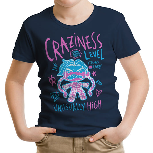 Craziness Level - Youth Apparel