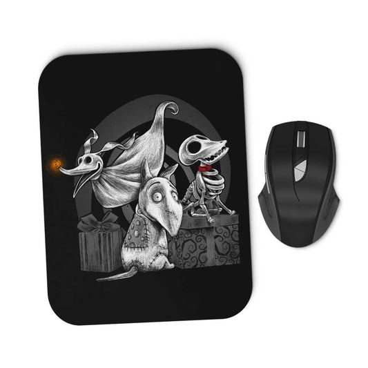 Creepy Dogs - Mousepad