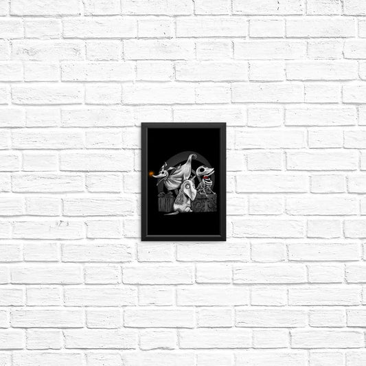 Creepy Dogs - Posters & Prints