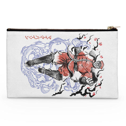 Crimson Dictator Sumi-e - Accessory Pouch