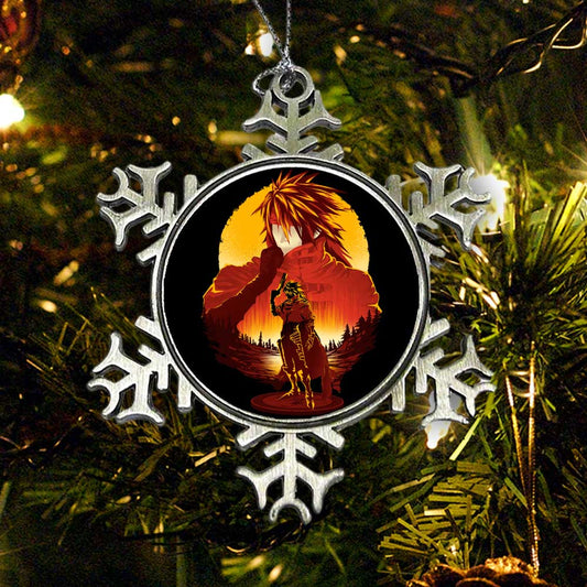 Crimson Sunset - Ornament