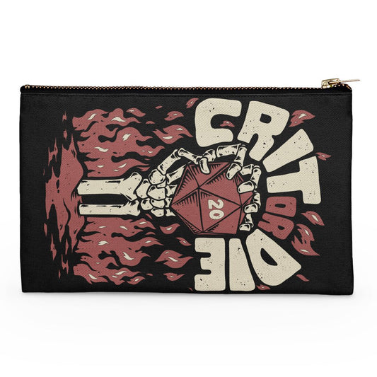 Crit or Die - Accessory Pouch