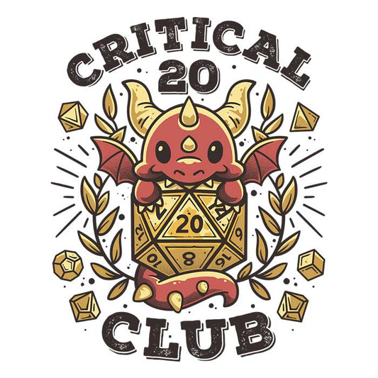 Critical 20 Club - Coasters