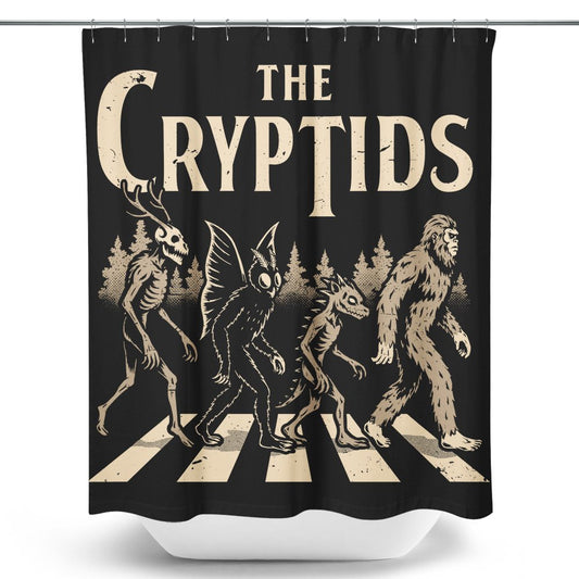 Cryptids Album - Shower Curtain