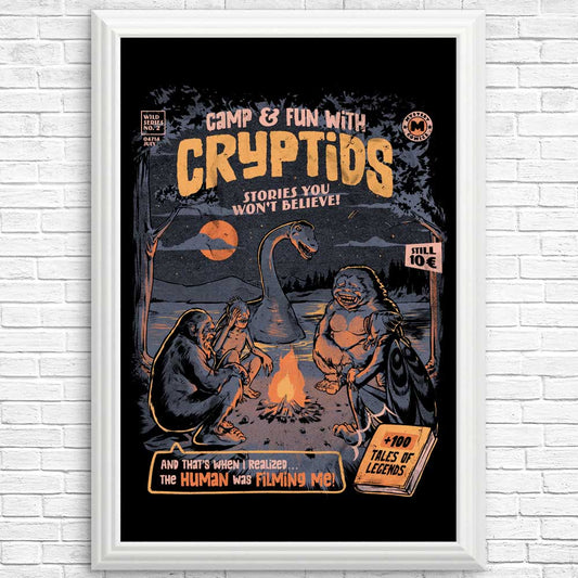 Cryptids Camp - Posters & Prints
