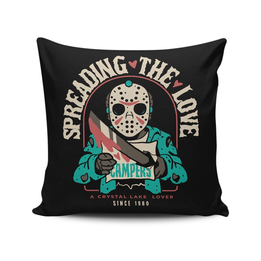 Crystal Lake Lover - Throw Pillow
