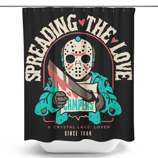 Crystal Lake Lover - Shower Curtain