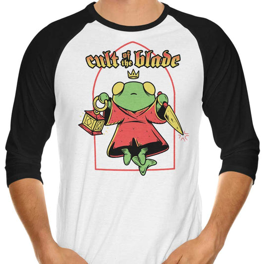 Cult of the Blade - 3/4 Sleeve Raglan T-Shirt
