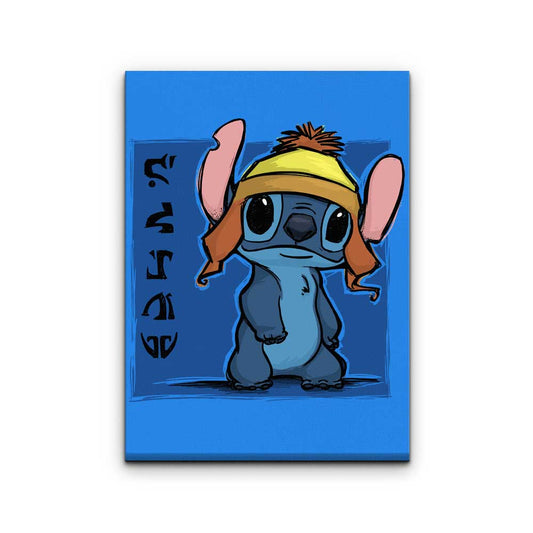 Cunning and Blue - Canvas Print