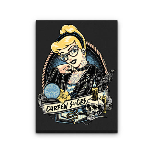 Curfew Sucks - Canvas Print