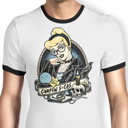 Curfew Sucks - Ringer T-Shirt