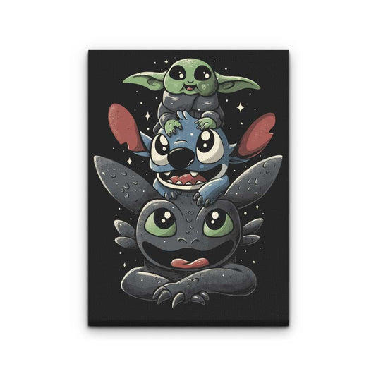 Cuteness Tower - Canvas Print