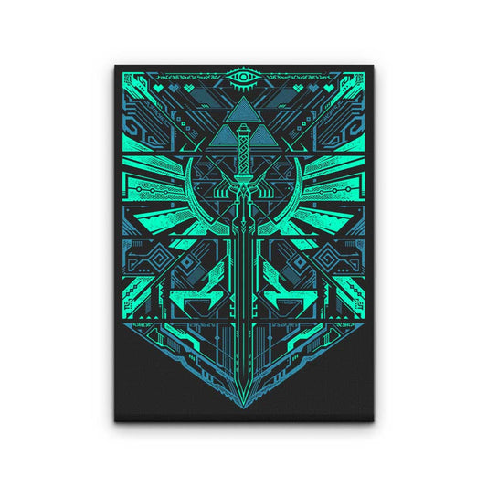 Cyber Z Hero - Canvas Print