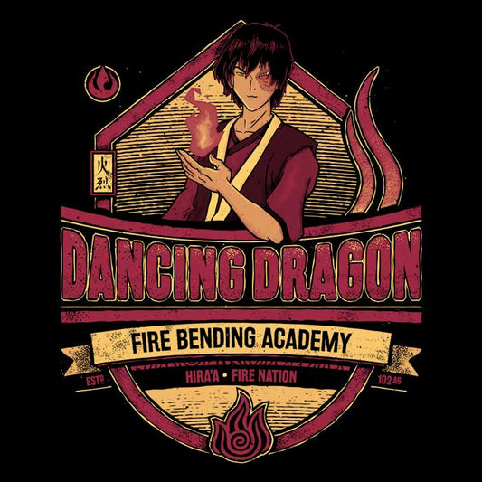 Dancing Dragon - Men's V-Neck