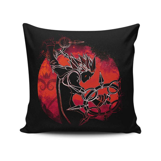 Dancing Flames Orb - Throw Pillow
