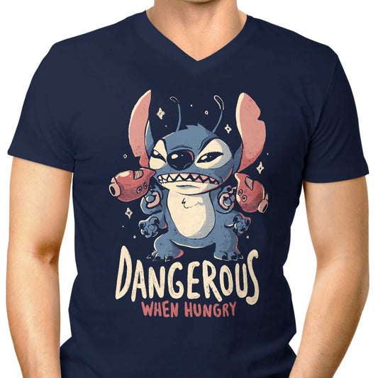 Dangerous When Hungry - Men's V-Neck