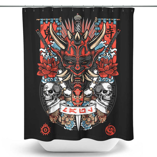 Dark Side Akuma - Shower Curtain