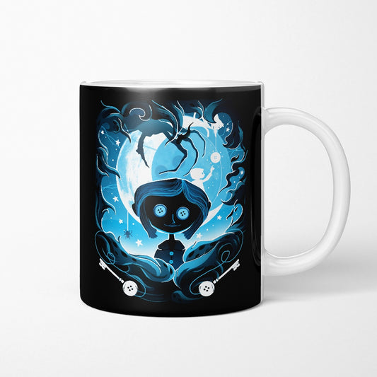 Darkness Button - Mug