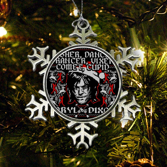 Dasher, Dancer and Dixon - Ornament