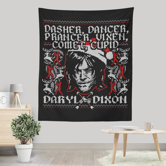 Dasher, Dancer and Dixon - Wall Tapestry