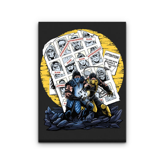 Days of the Mortal Past - Canvas Print