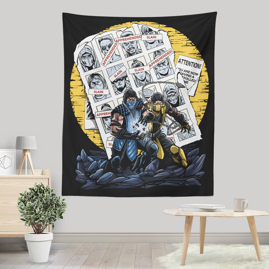 Days of the Mortal Past - Wall Tapestry